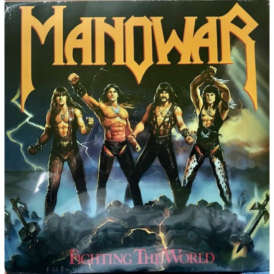 Пластинка Manowar Fighting the World